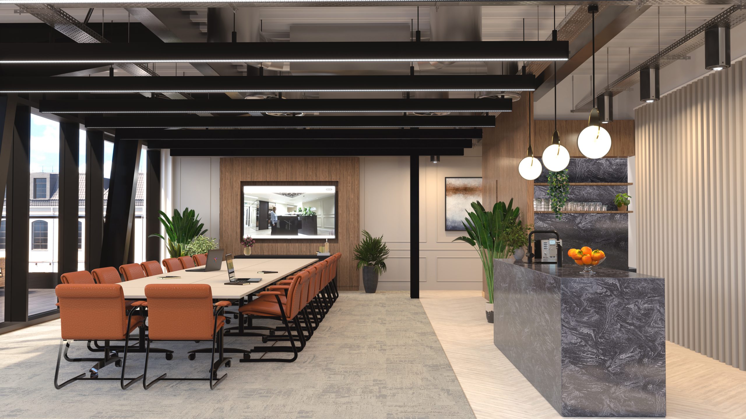 Gilbanks Five St Philips Birmingham CGI